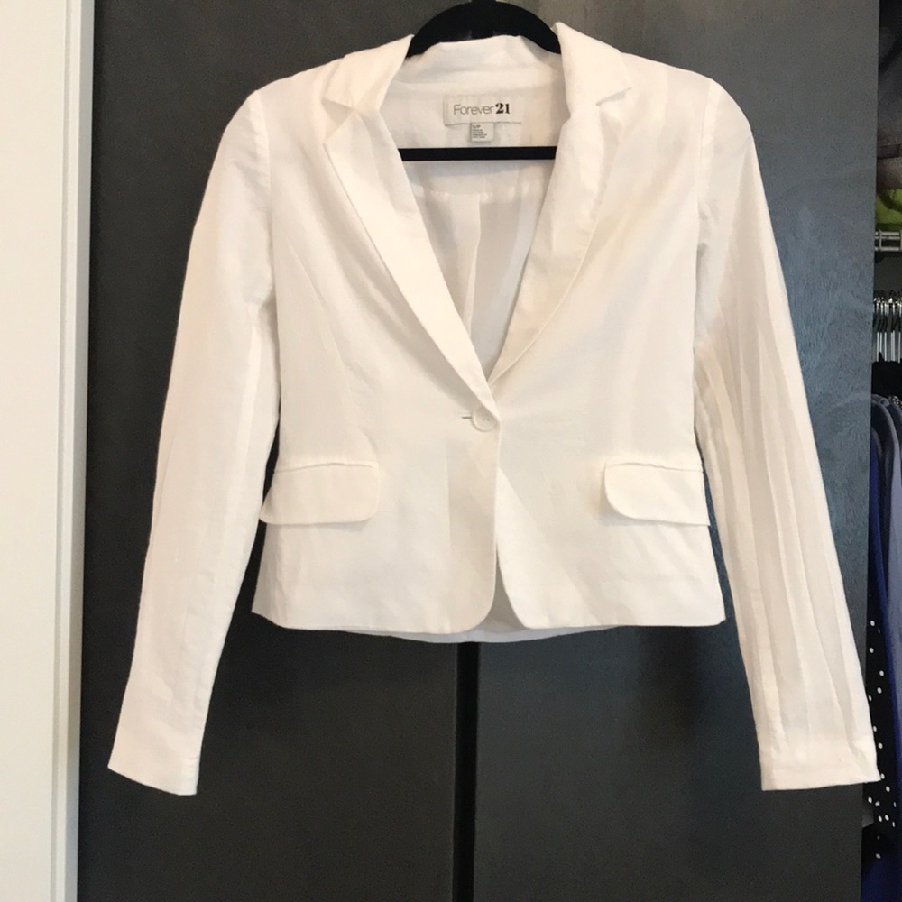 Forever21 twill blazer